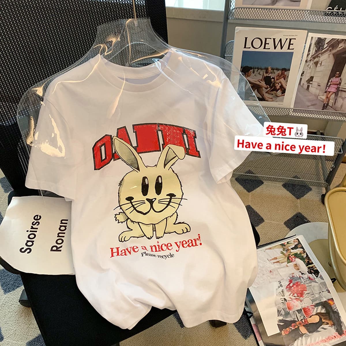 Популярная рекомендация по дропшиппингу: женская футболка из чистого хлопка с короткими рукавами и принтом, круглый вырез,...