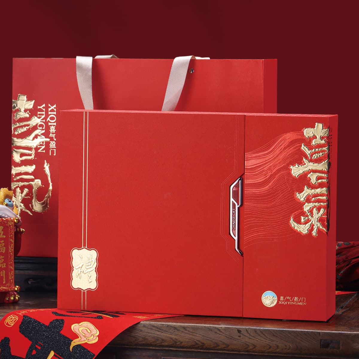 Премиальный набор ломтиков астрагала и американского женьшеня в элегантной подарочной коробке, идеально подходит для подарка...