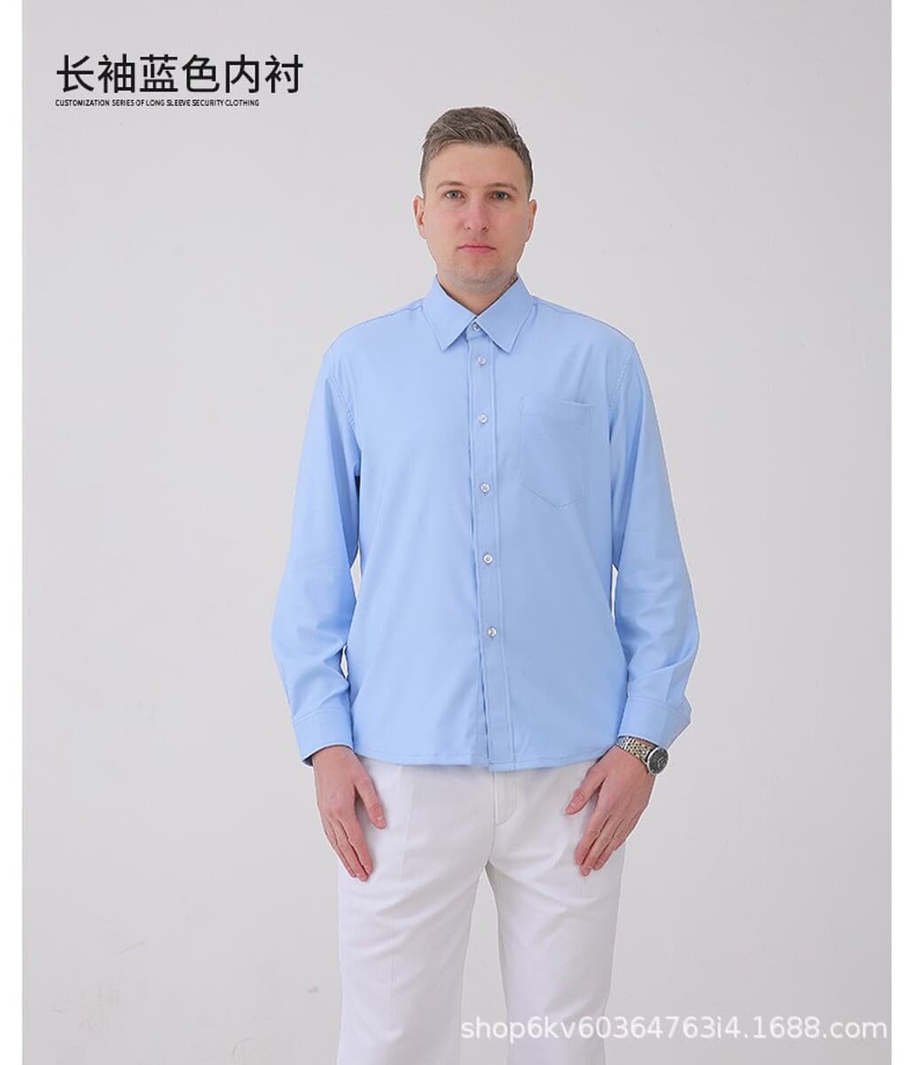 Аутентичная защитная летняя рубашка с короткими рукавами, высококачественная мужская рабочая одежда большого размера с...