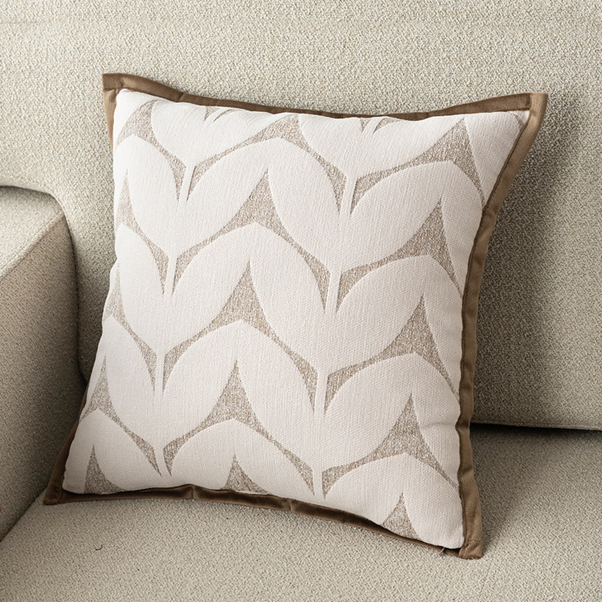 Подушка из синели в стиле INS, скандинавский простой квадратный диван, легкая роскошная подушка, офисный свежий чехол для...