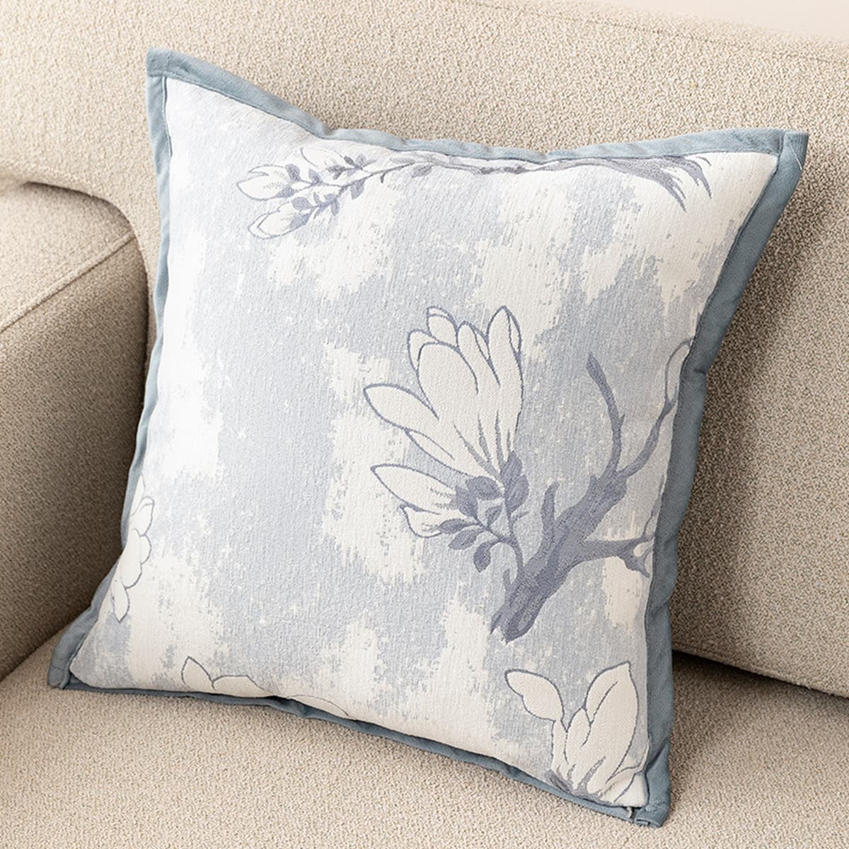 Подушка из синели в стиле INS, скандинавский простой квадратный диван, легкая роскошная подушка, офисный свежий чехол для...