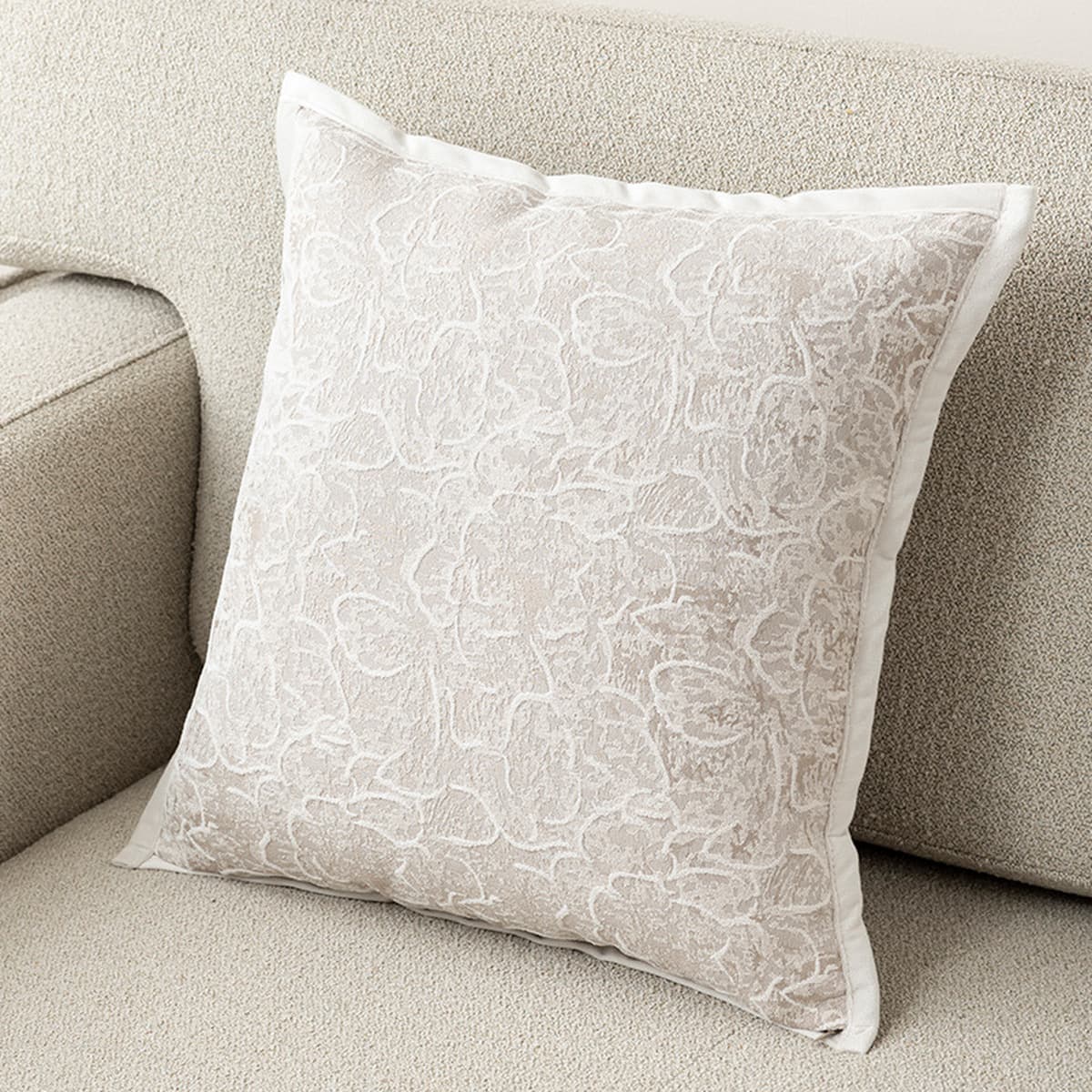 Подушка из синели в стиле INS, скандинавский простой квадратный диван, легкая роскошная подушка, офисный свежий чехол для...