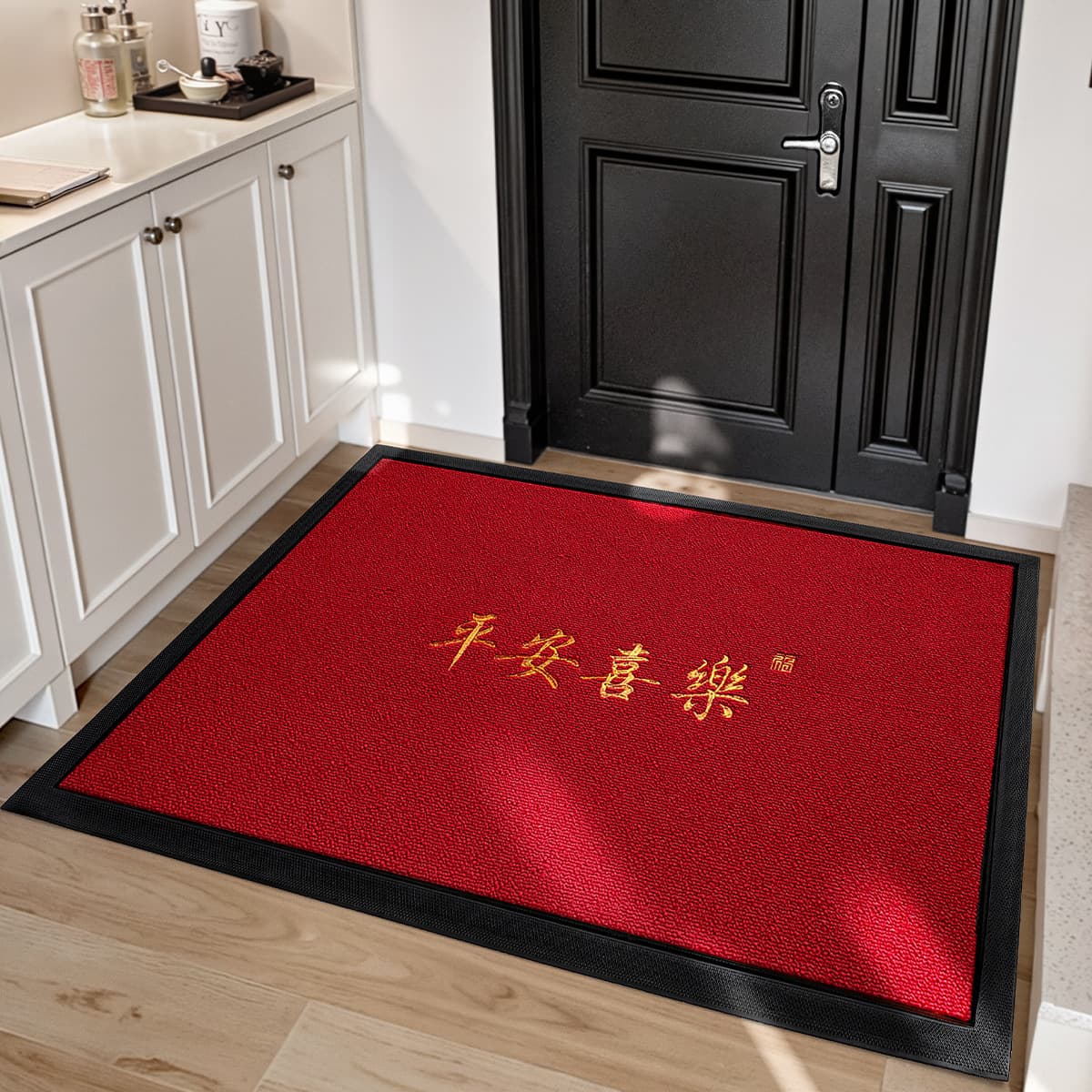 Коврик для входной двери в новом китайском стиле Dajiang, грязеотталкивающий резиновый коврик для прихожей, вышитый...