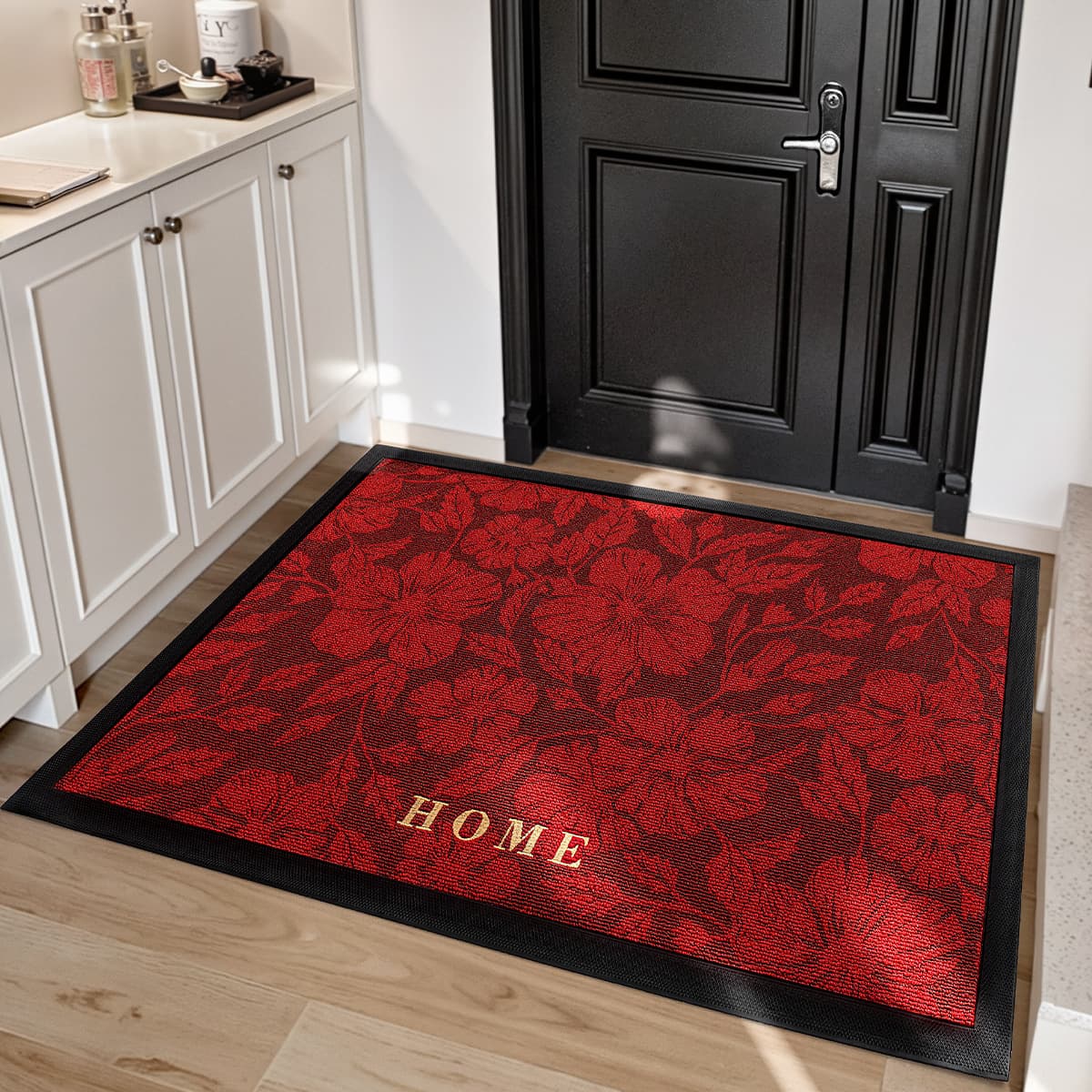 Коврик для входной двери в новом китайском стиле Dajiang, грязеотталкивающий резиновый коврик для прихожей, вышитый...