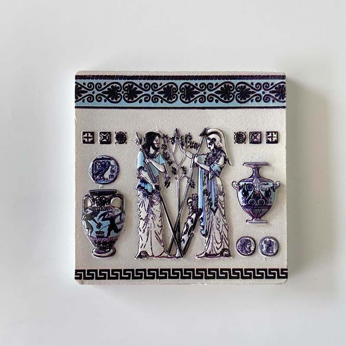 Оптовые греческие магниты на холодильник, домашний декор, 3D-рисунок, магнитные сувениры для путешествий, кросс-граничная...