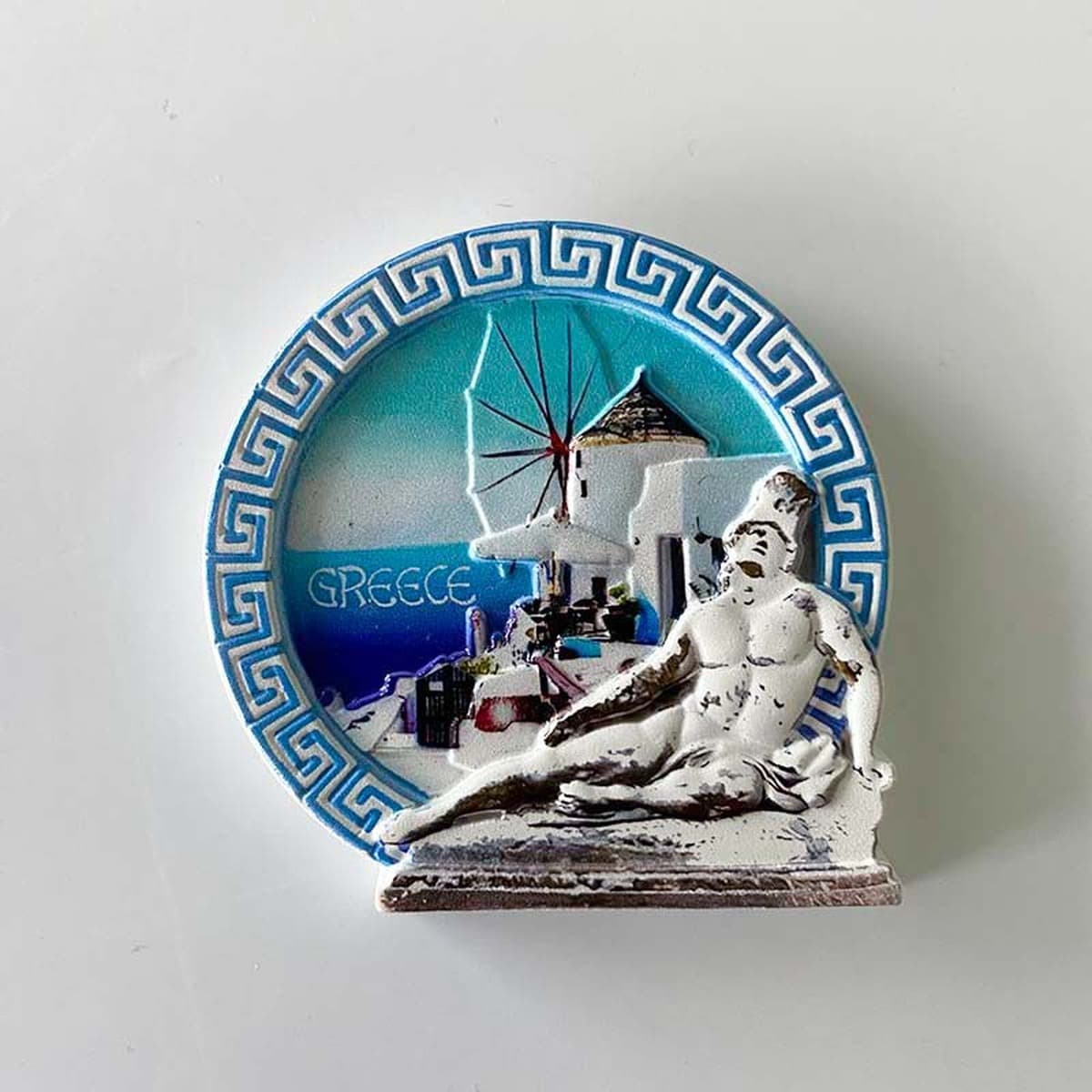 Оптовые греческие магниты на холодильник, домашний декор, 3D-рисунок, магнитные сувениры для путешествий, кросс-граничная...
