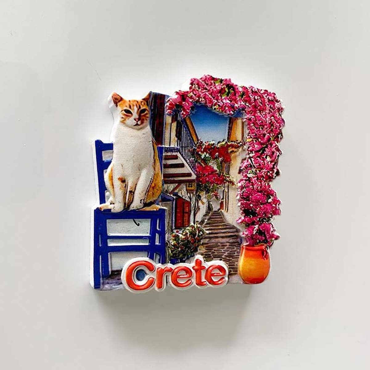 Оптовые греческие магниты на холодильник, домашний декор, 3D-рисунок, магнитные сувениры для путешествий, кросс-граничная...