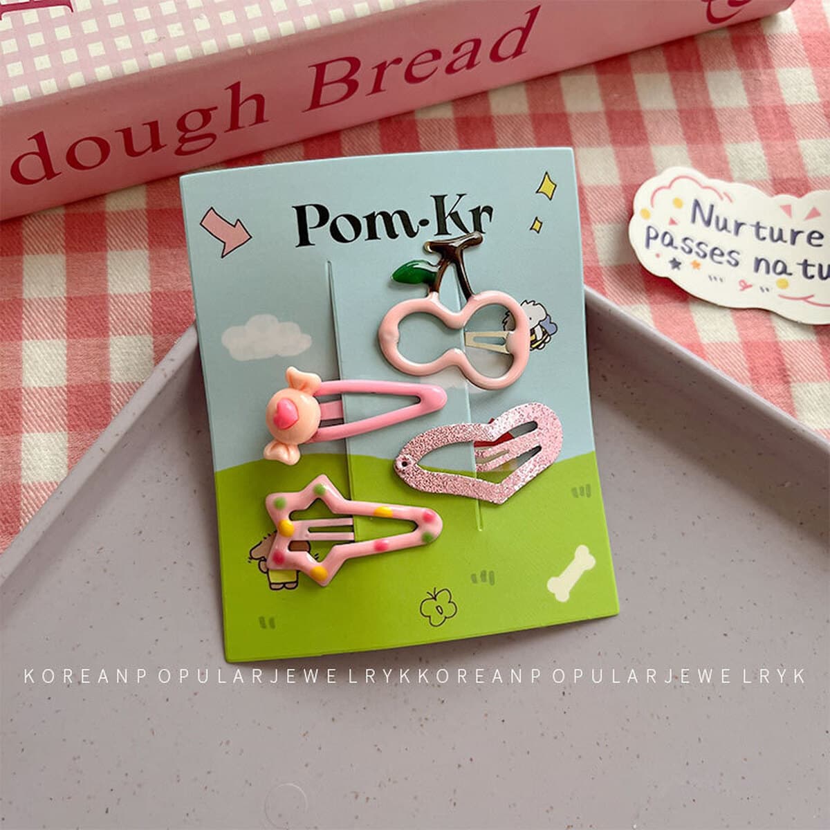 Новая корейская девушка-заколка для волос сладкая и прохладная ветреная высокая ценность аксессуаров для волос допамин...