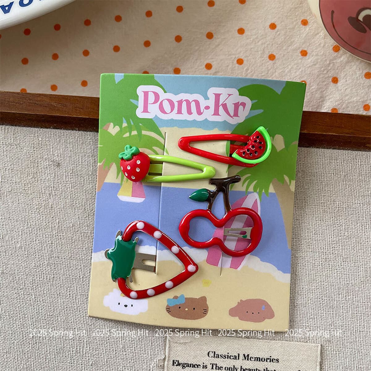 Новая корейская девушка-заколка для волос сладкая и прохладная ветреная высокая ценность аксессуаров для волос допамин...