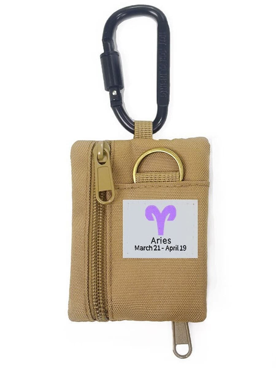 Карабин, трансграничный хит продаж, большой D, спортивный кошелек для монет на открытом воздухе, сумка для наушников с...