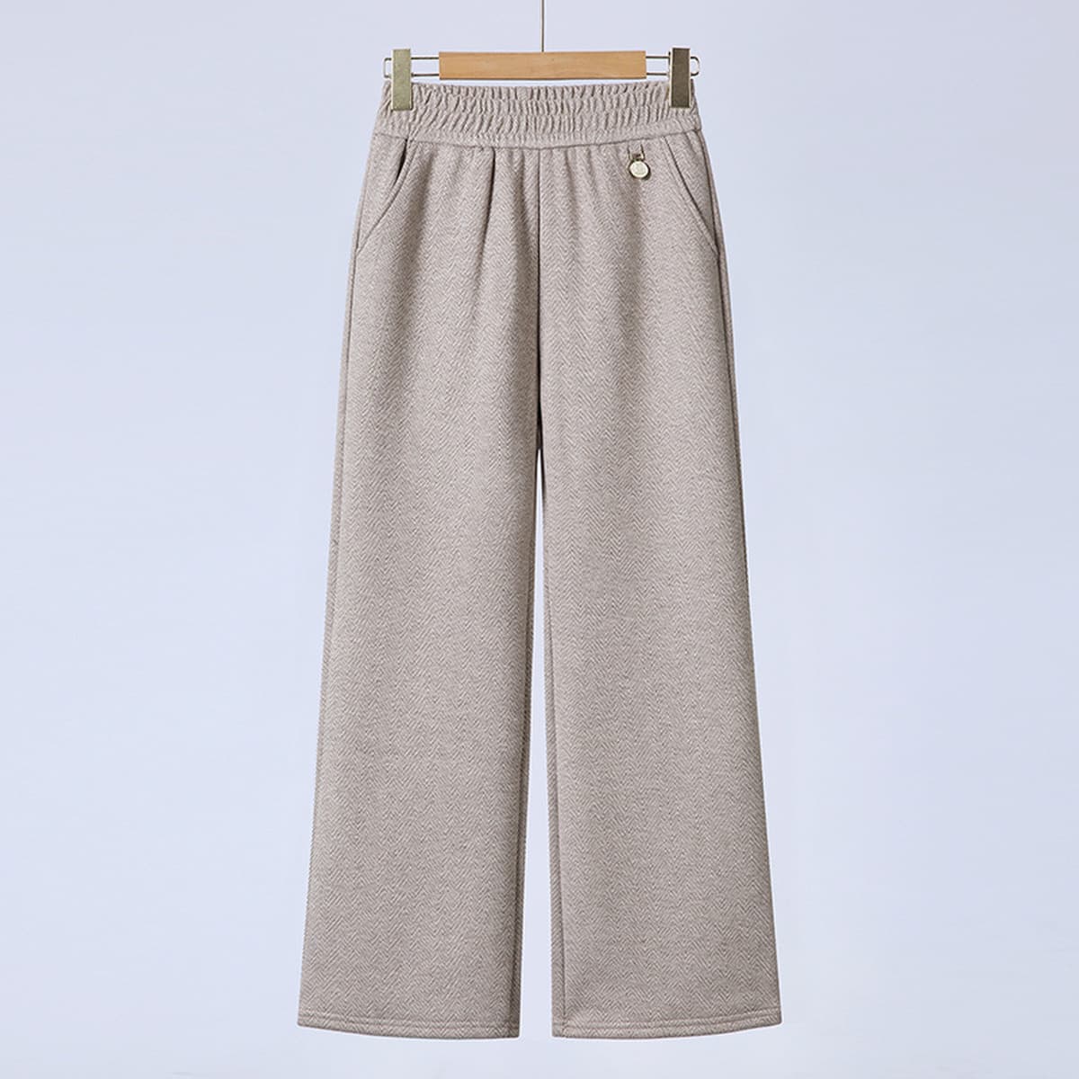 Новые женские брюки среднего возраста осенью и зимой плюшевые шерстяные брюки носят зимнюю одежду мама брюки 60 лет среднего...