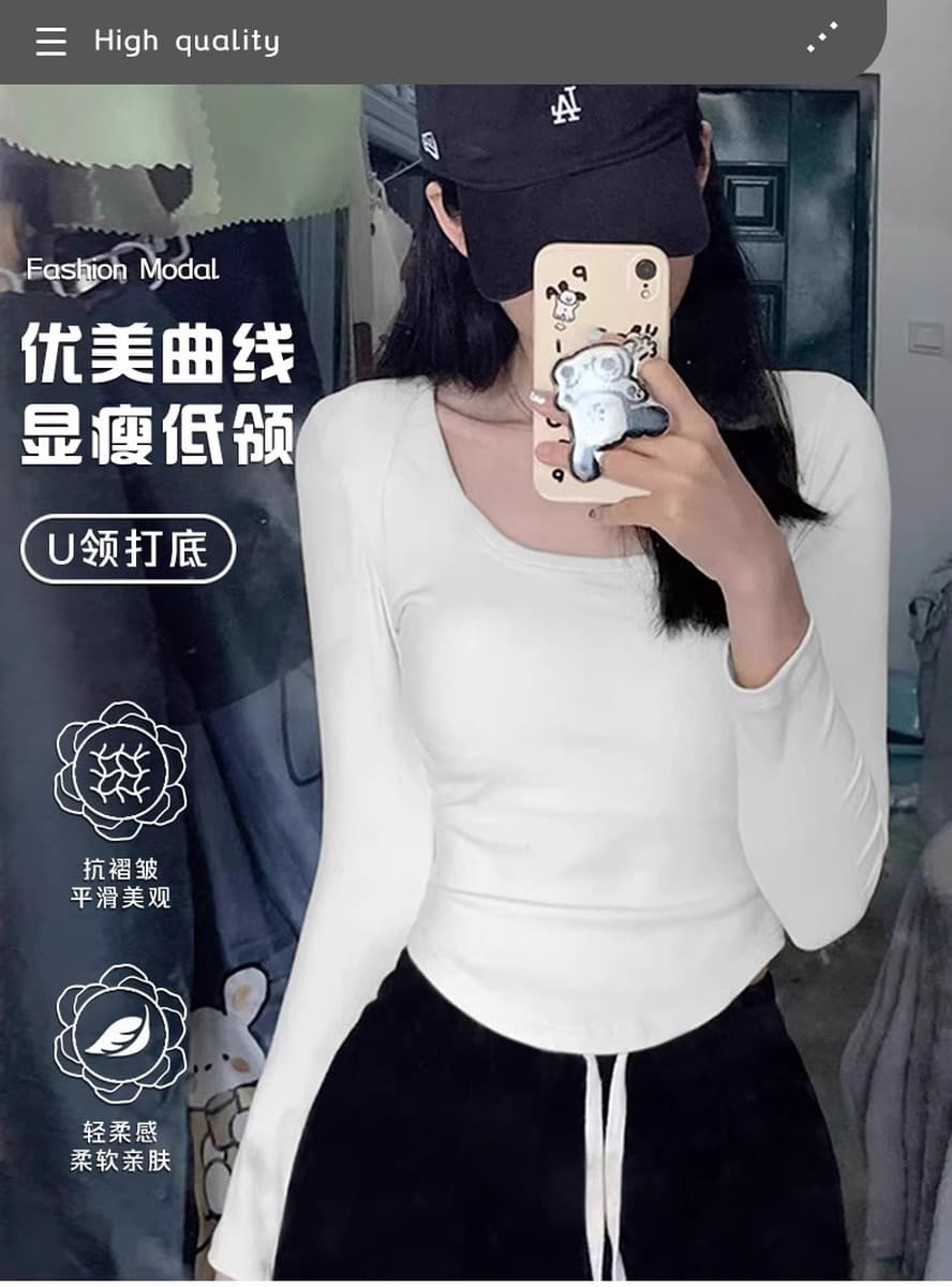 Встряхните толстый бархатный квадратный воротник с длинными рукавами осенью и зимой