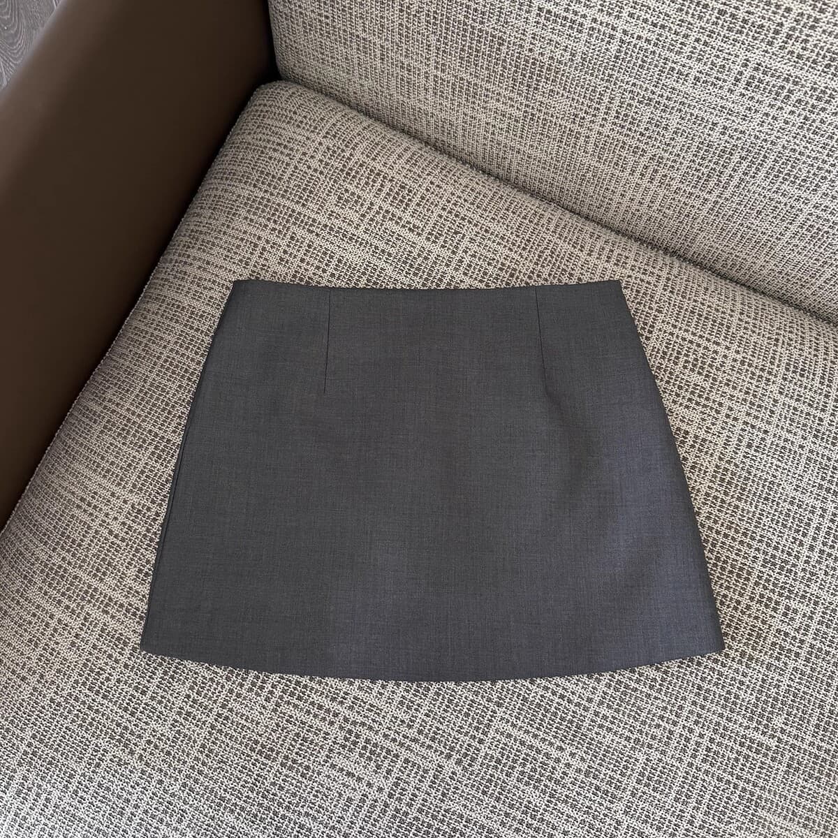 Костюм серая юбка женская лето 2025 новая обтягивающая короткая юбка черная короткая юбка с высокой талией