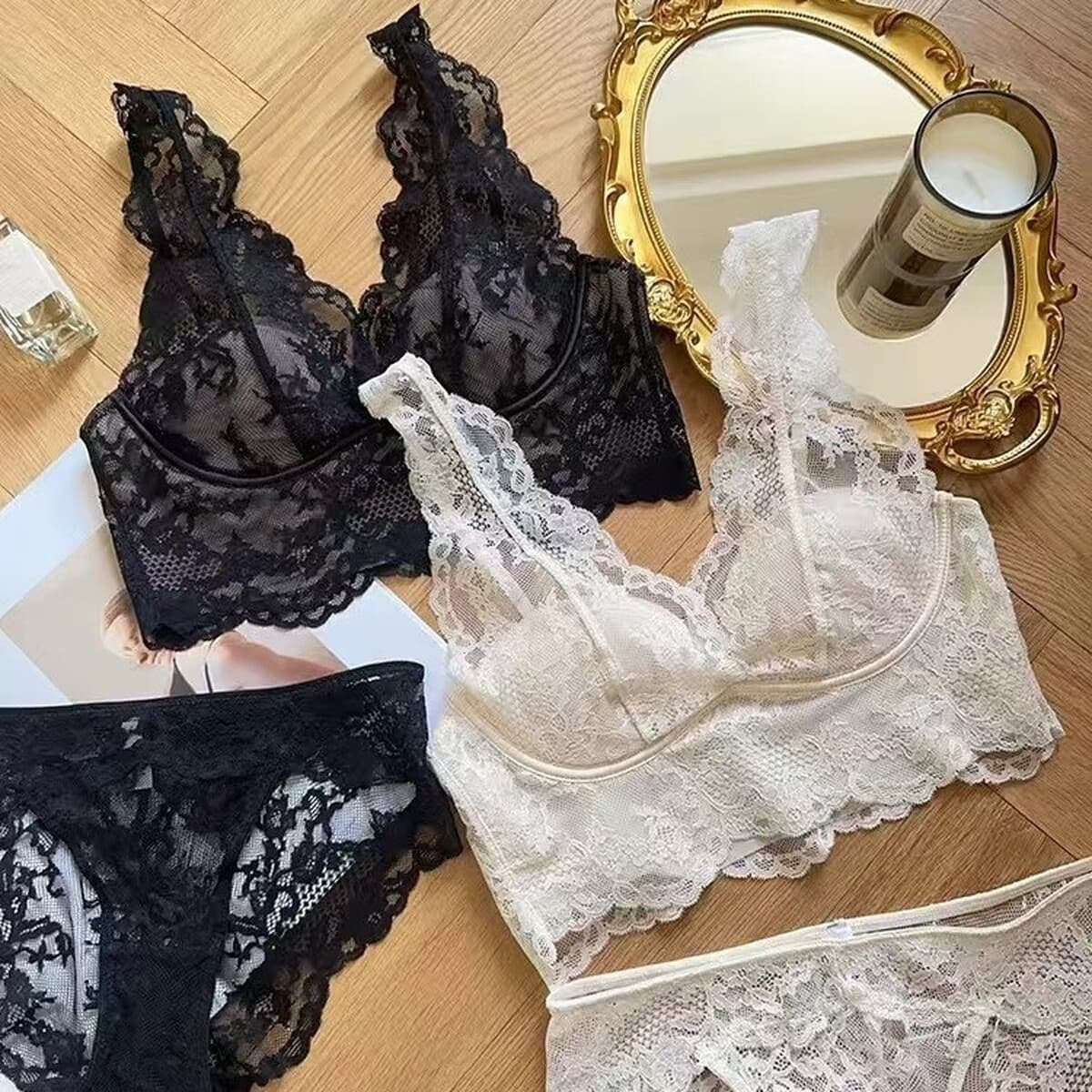 Высоко экстравагантное нижнее белье женская большая грудь маленькая французская тонкая спина красивая сексуальная без...