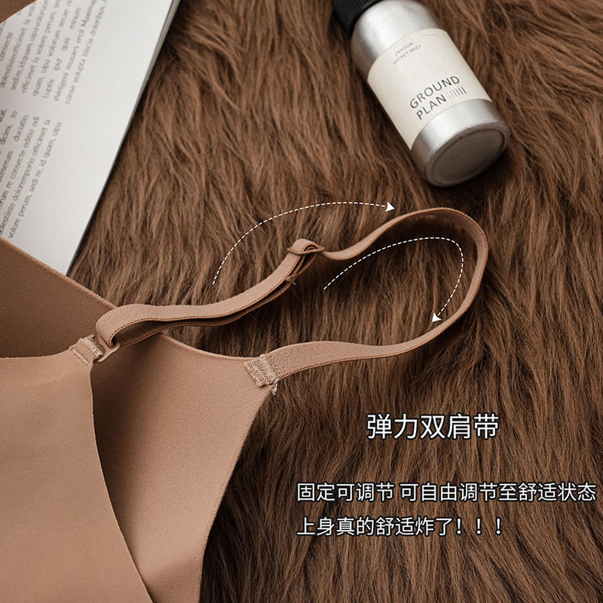 Женский бесшовный глянцевый тонкий бюстгальтер-лифчик без косточек, небольшой размер, антипровисающий, полукружевной, для...