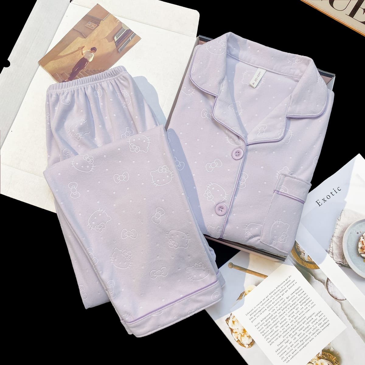 Немецкая пижама женский осенний и зимний новый кардиган с длинными рукавами