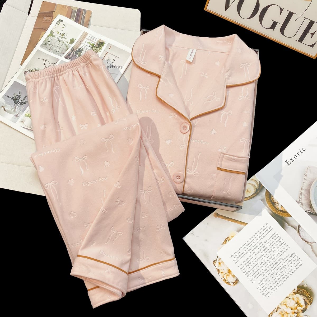 Немецкая пижама женский осенний и зимний новый кардиган с длинными рукавами