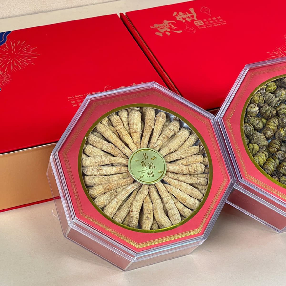 Питательный подарочный набор с американским женьшенем и дендробиумом, двойной источник питания, идеально подходит для...