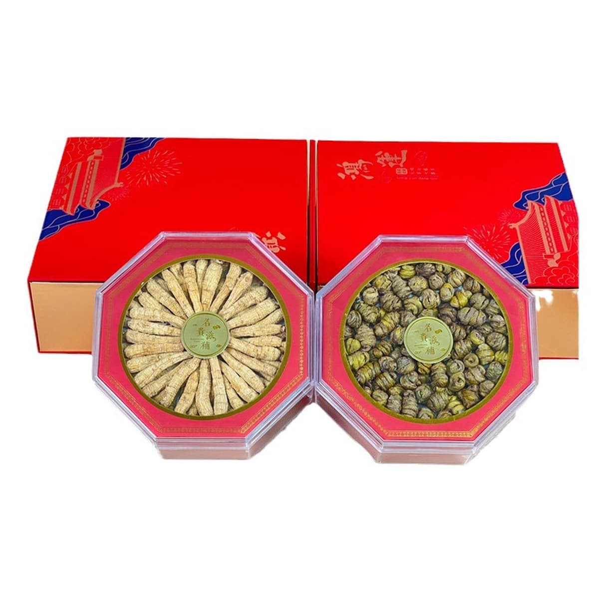 Питательный подарочный набор с американским женьшенем и дендробиумом, двойной источник питания, идеально подходит для...