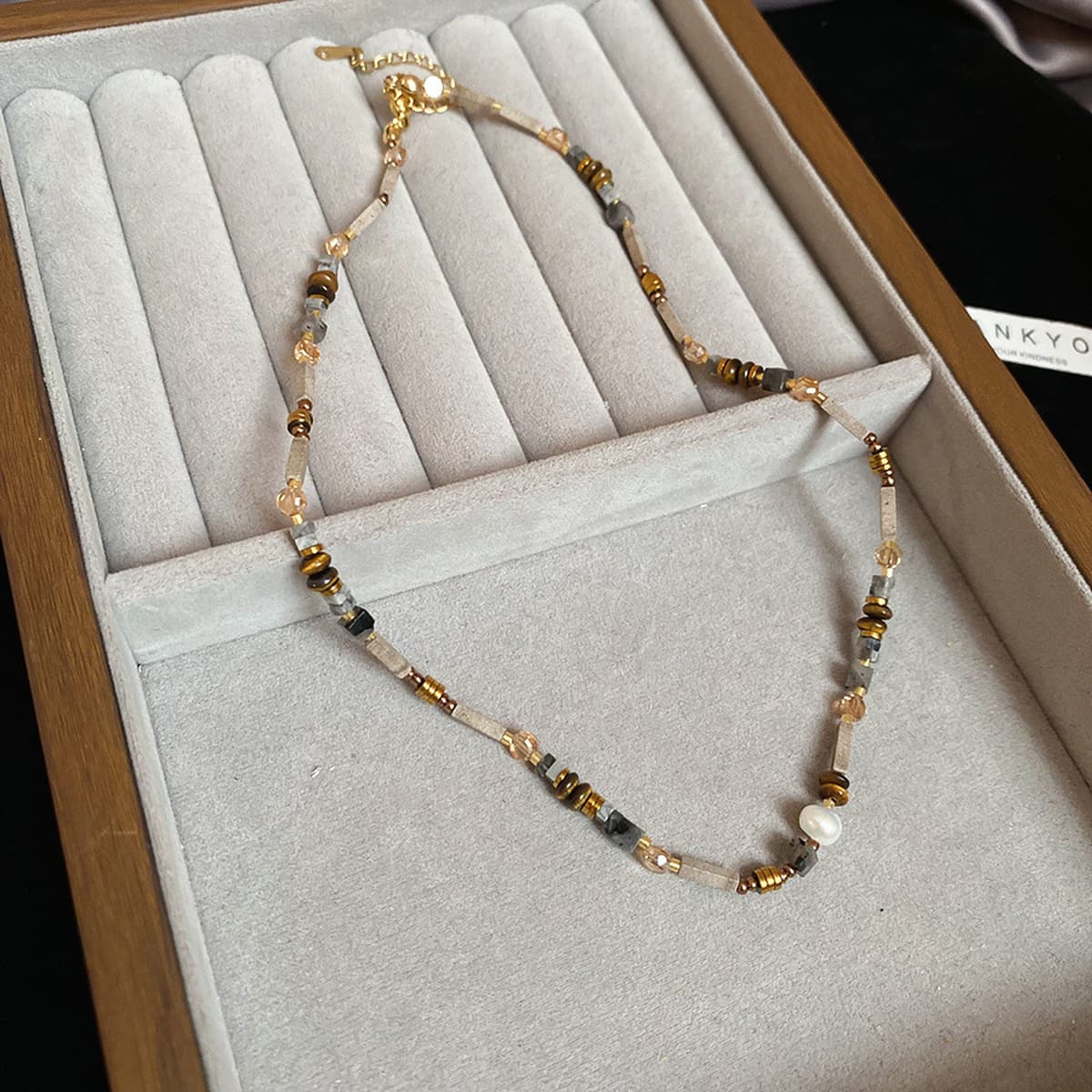 Богемное ожерелье из ракушек и бисера в стиле морского курорта, модная цепочка на ключицу, элегантное универсальное...