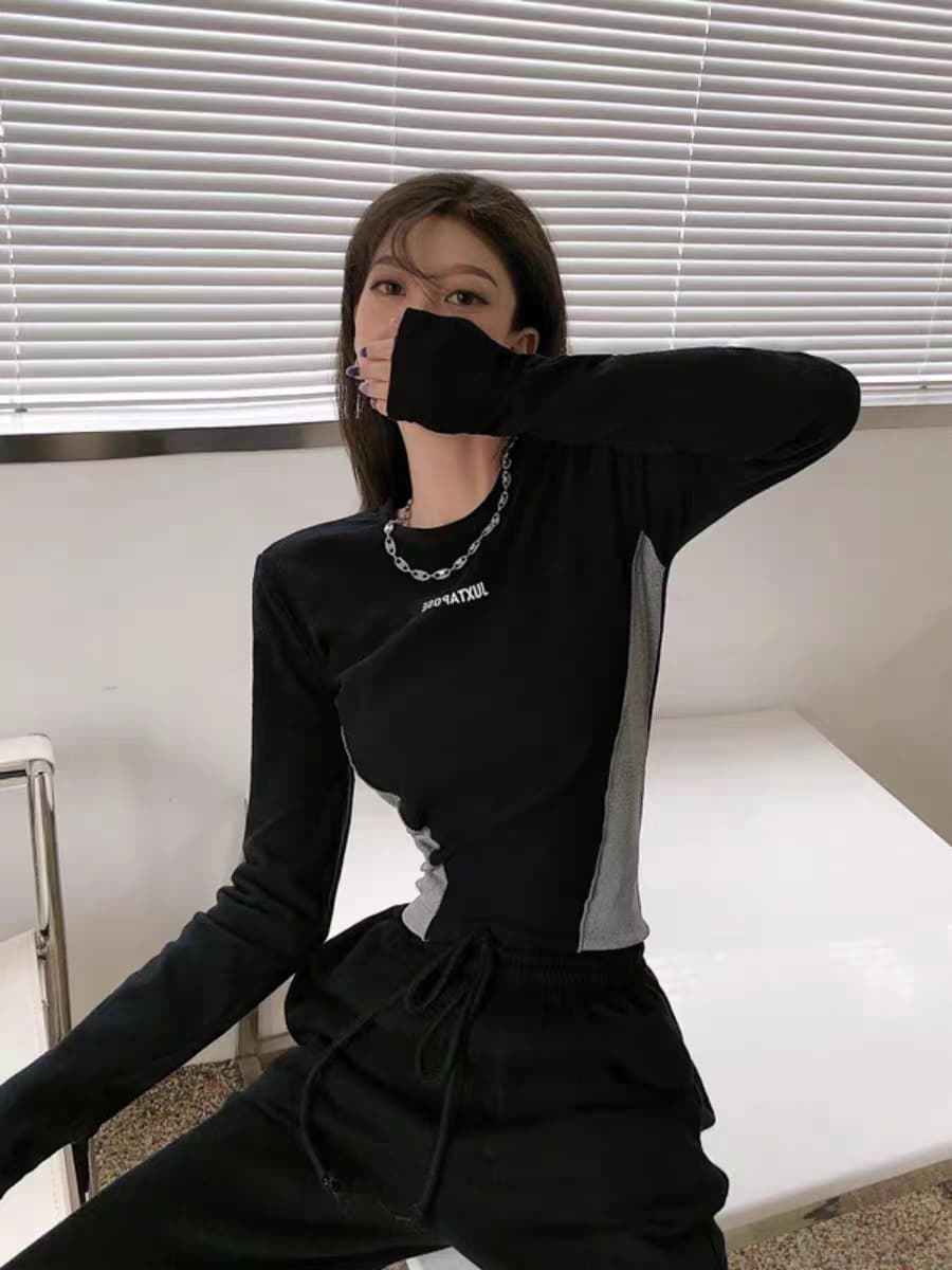 Сладкая пряная короткая футболка нижняя рубашка