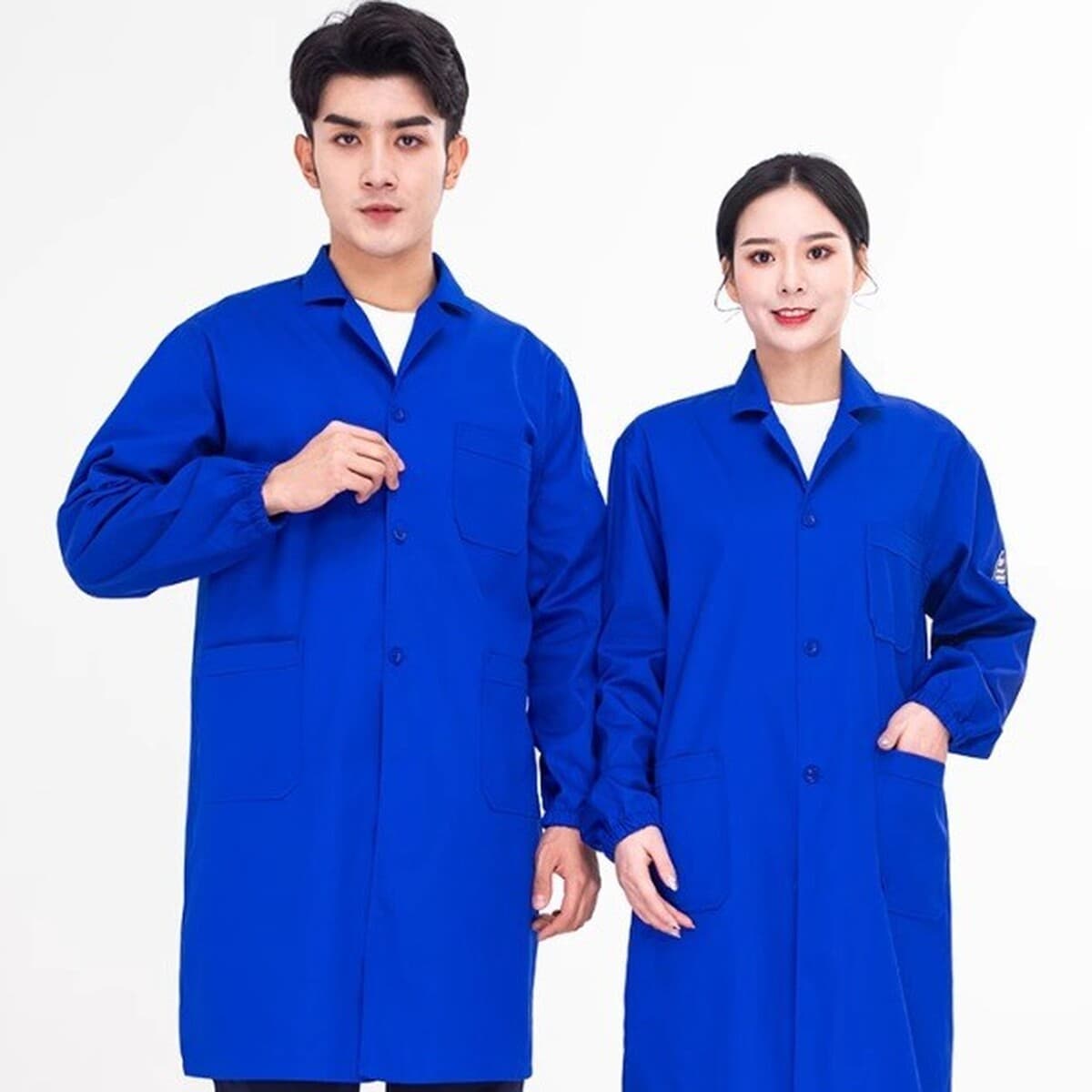 Антистатическое пальто, рабочая одежда, длинное пальто, защитная одежда, износостойкая энергетическая сетка, расширенная...