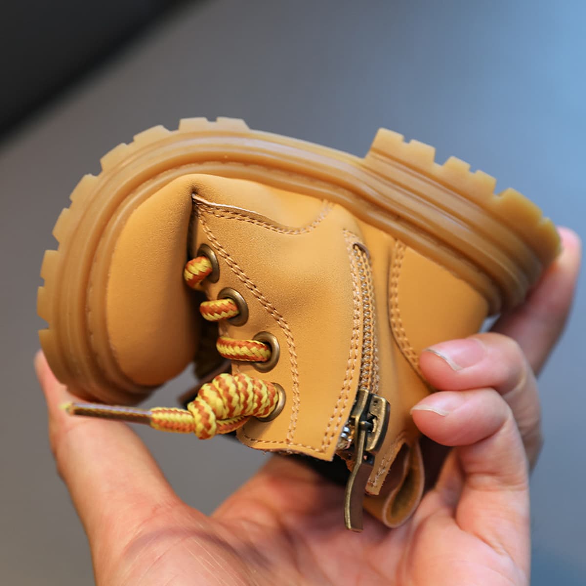 Детские ботинки Martin для весны и осени, желтые ботинки для малышей, детская обувь для детей от 1 до 3 лет, осенние и...