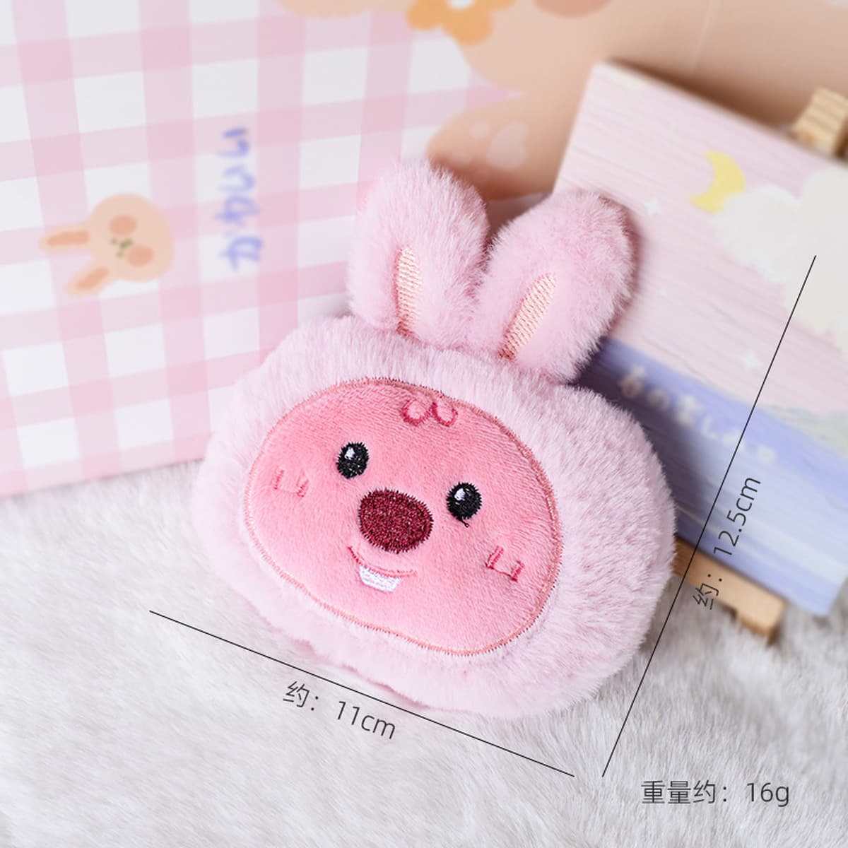 Мультяшная скрипучая плюшевая подвеска, кукла, головной убор, брошь, сумка, обувь, декоративные аксессуары, подвесные...