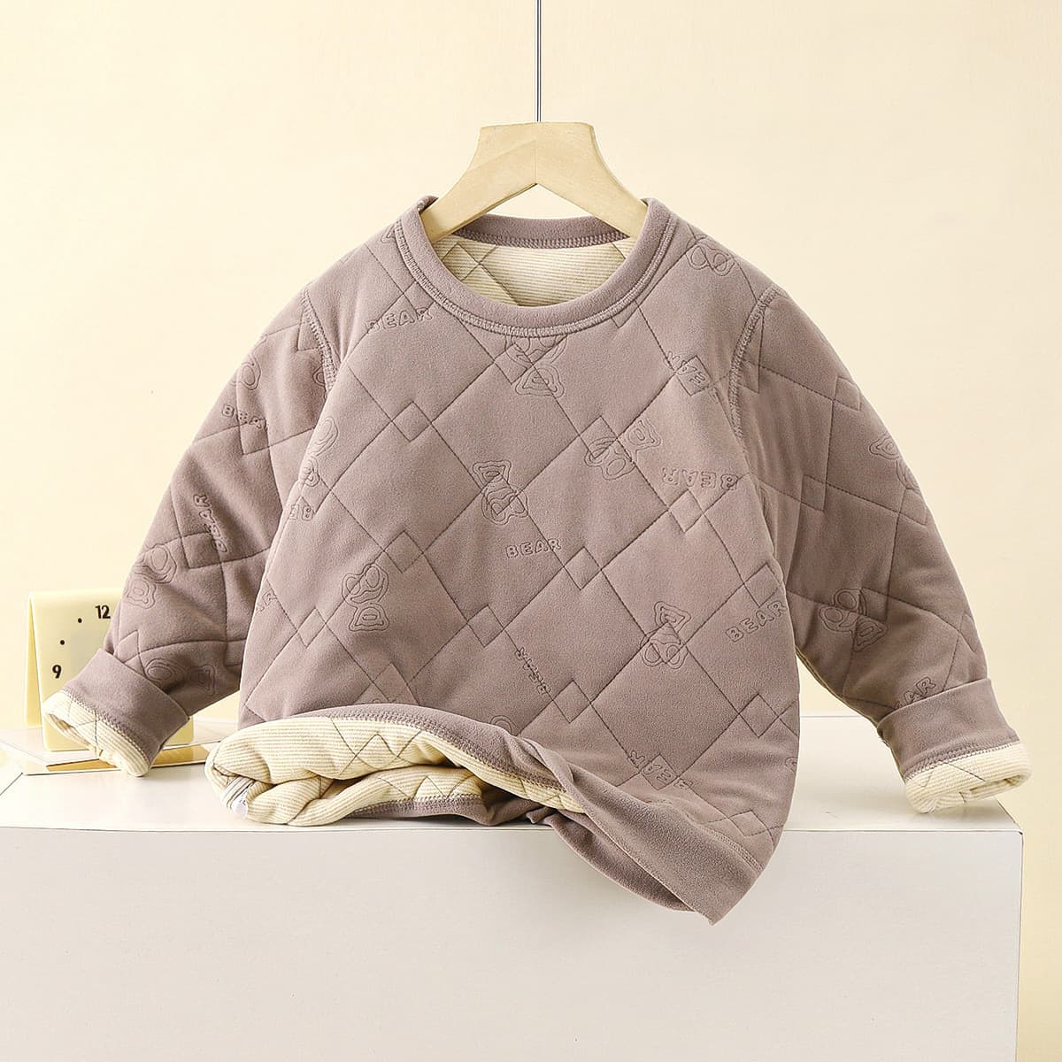 Детская школьная форма артефакт осень-зима новый трехслойный стеганый хлопок для мальчиков