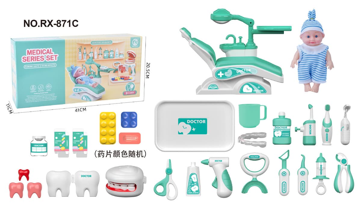 Производитель прямой набор игрушек для врачей