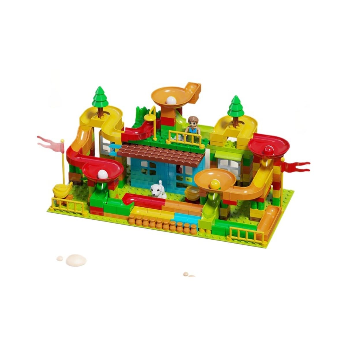 Совместимость со строительными блоками Lego с крупными частицами, игрушки, детские развивающие сборки, сборка мальчиков и...