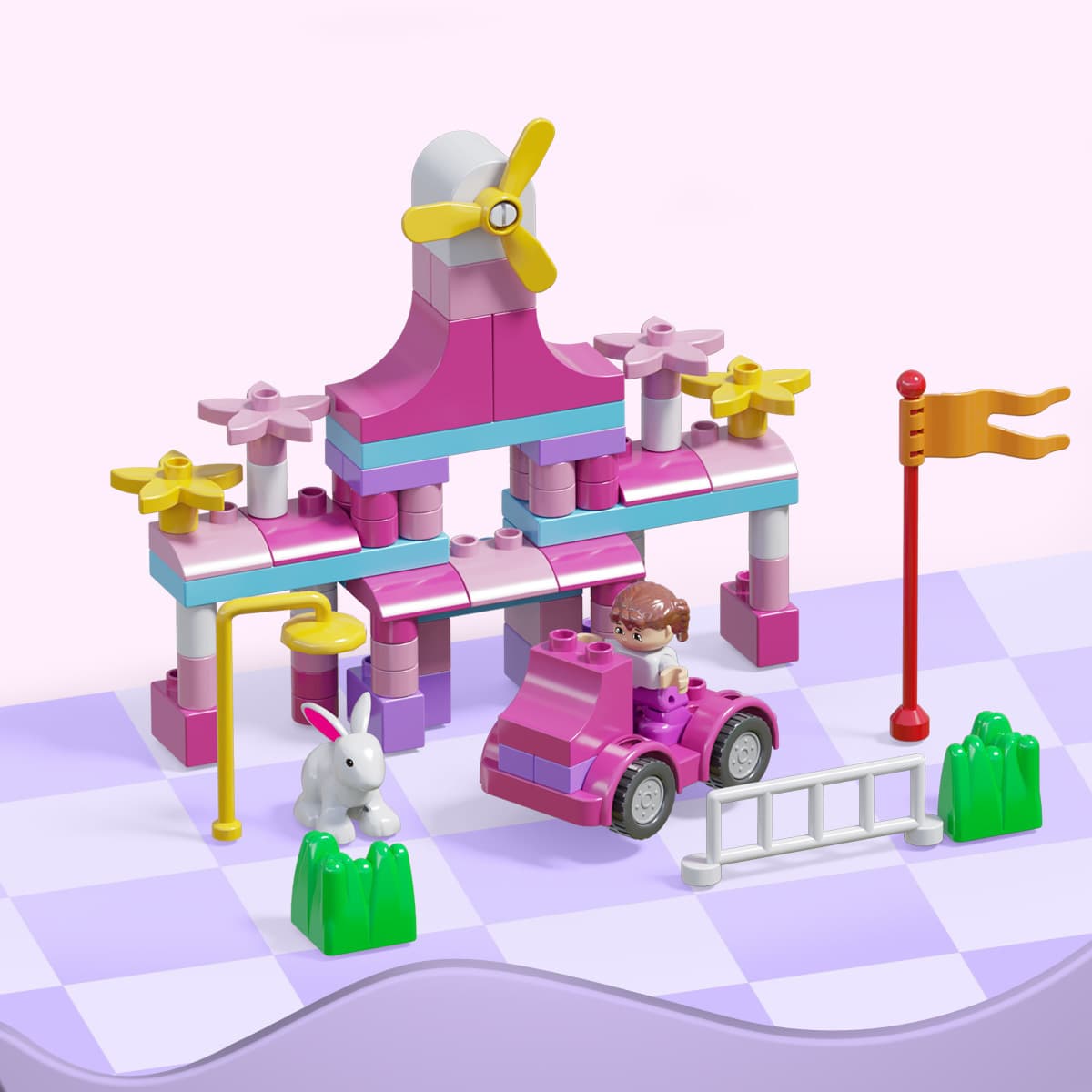 Совместимость со строительными блоками Lego с крупными частицами, игрушки, детские развивающие сборки, сборка мальчиков и...