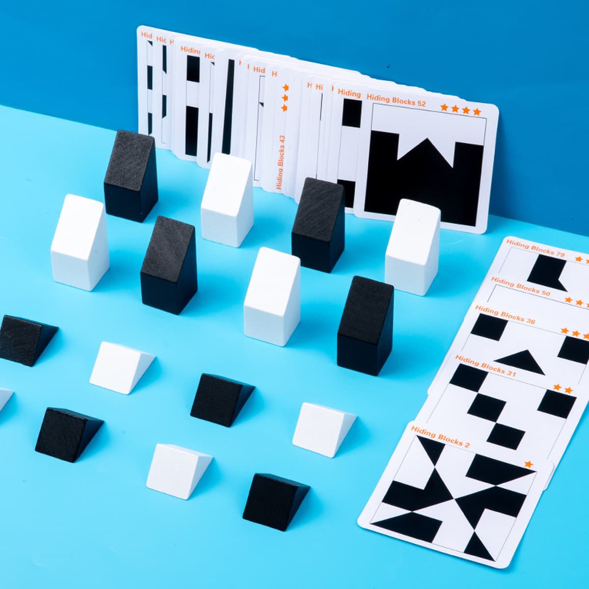 Скрытые строительные блоки, развивающие игрушки-головоломки для развития пространственного мышления и воображения детей,...