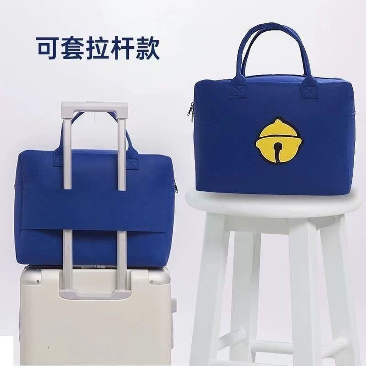 Войлочная мультяшная дорожная сумка милая большая вместимость детская багажная сумка