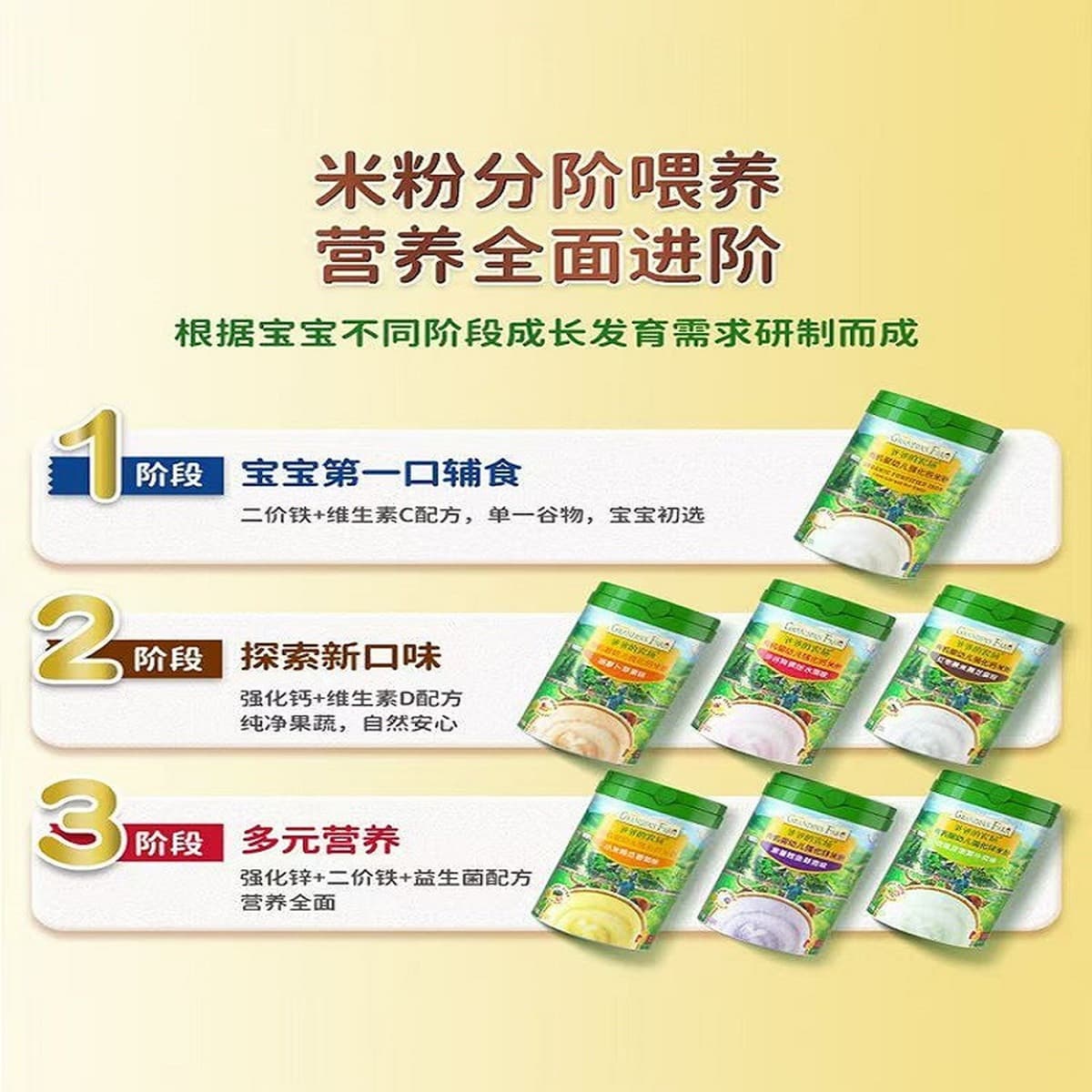 Дедушка ферма органическая детская обогащенная кальциево-железно-цинковая рисовая лапша 225 г детское питание вода мякоть...