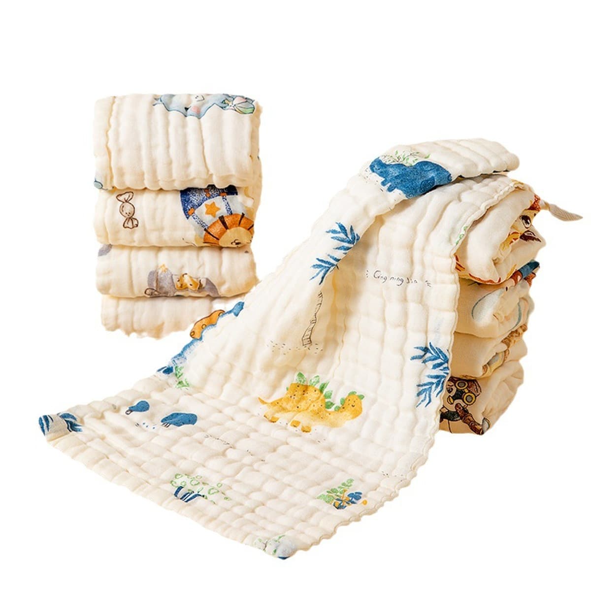 Детское марлевое полотенце для умывания, детское полотенце из чистого хлопка, маленькое квадратное полотенце для...