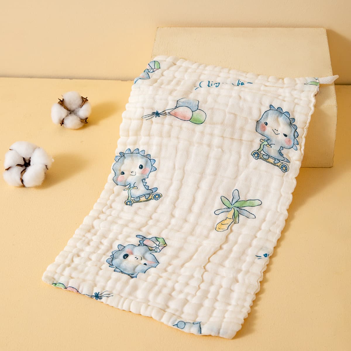 Детское марлевое полотенце для умывания, детское полотенце из чистого хлопка, маленькое квадратное полотенце для...