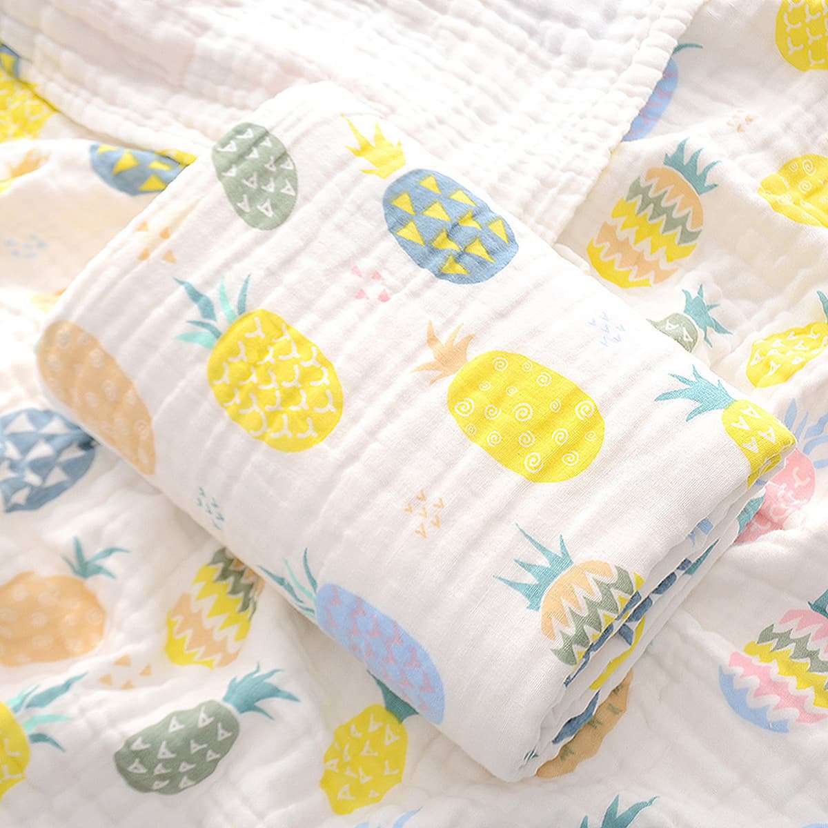 Детское банное полотенце Четыре слоя марли 140 г детские принадлежности