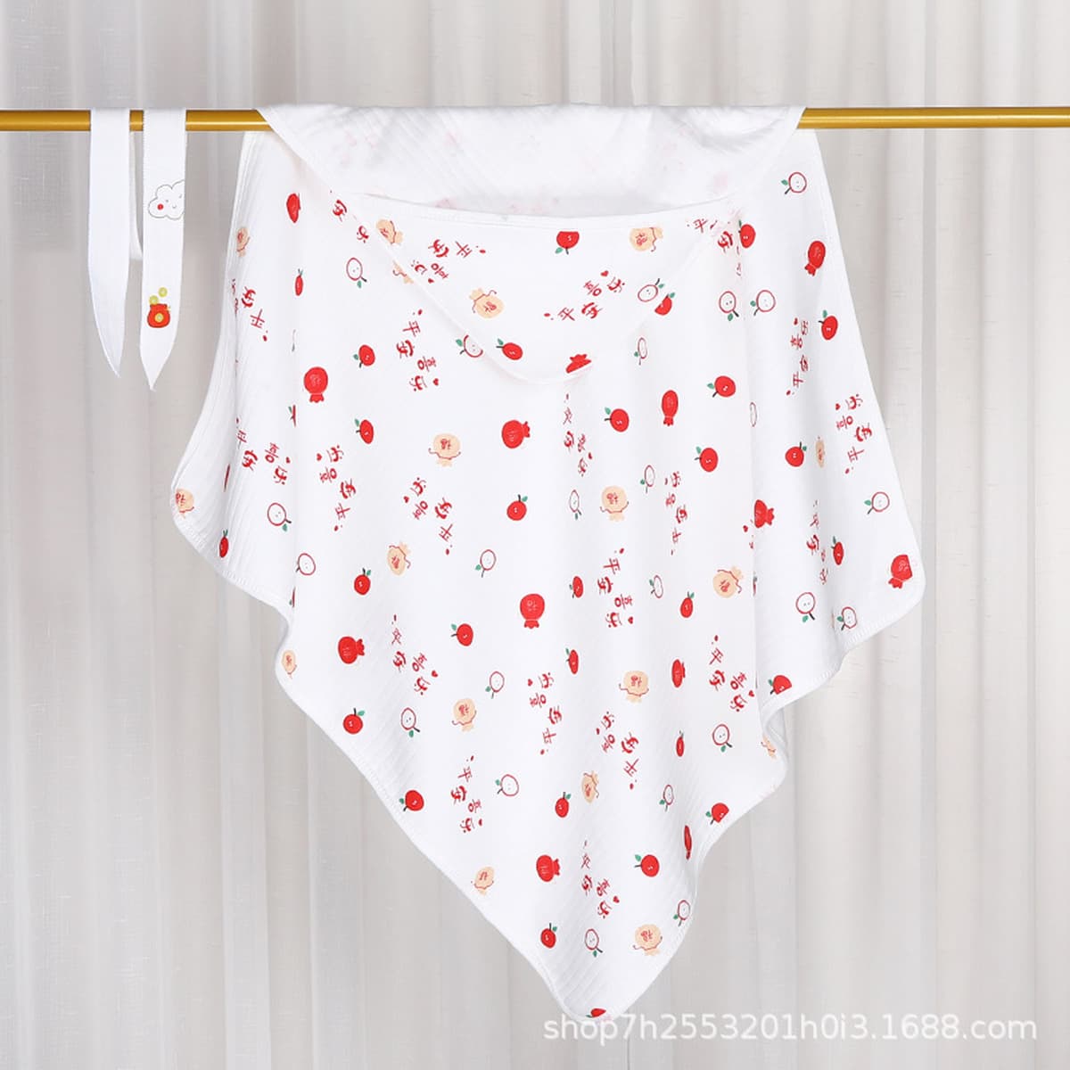 Плед из чистого хлопка для новорожденных, пеленка-кокон для младенцев, товары для мам и малышей на весну и лето, для...