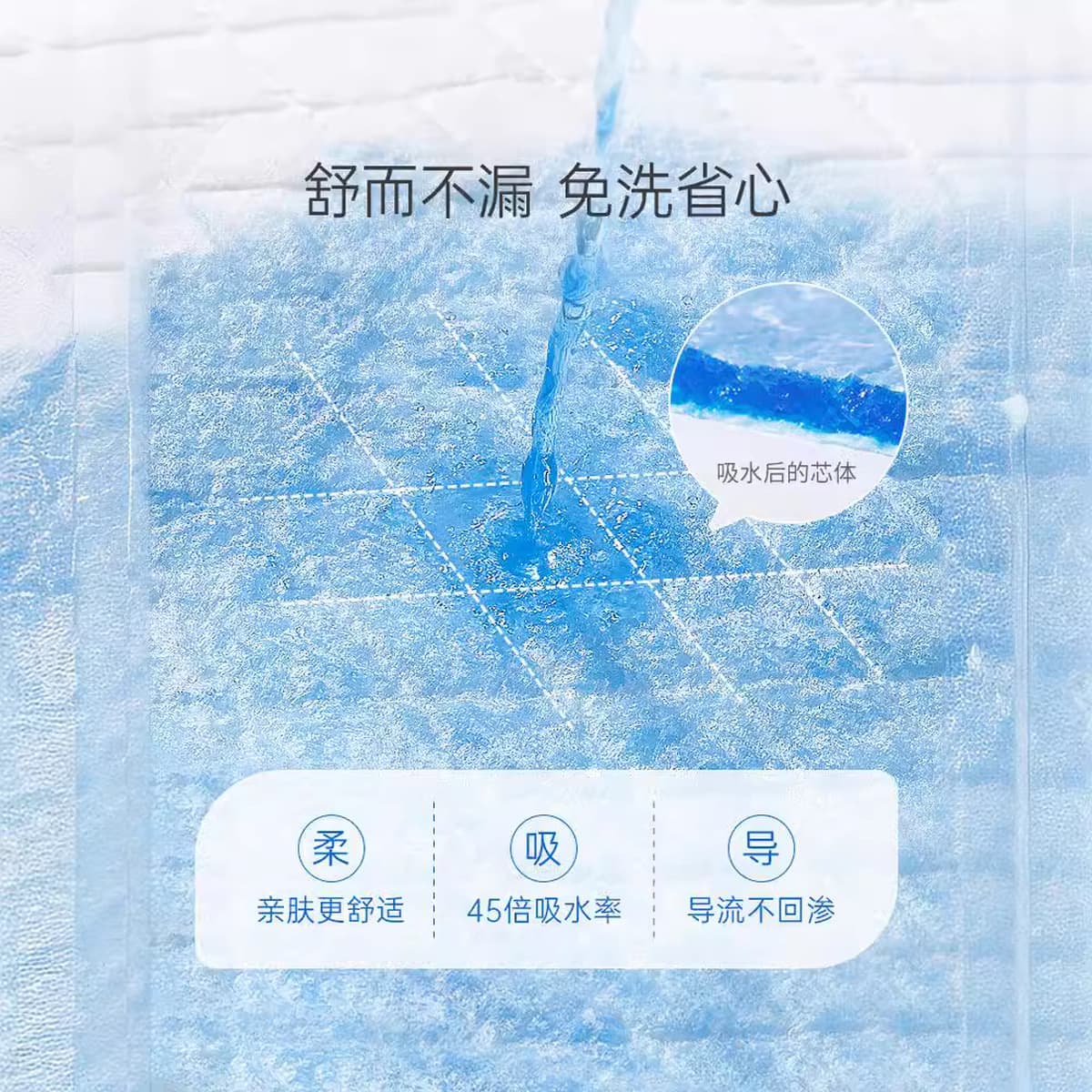 Детская подушка для мочи Одноразовый матрас водонепроницаемый