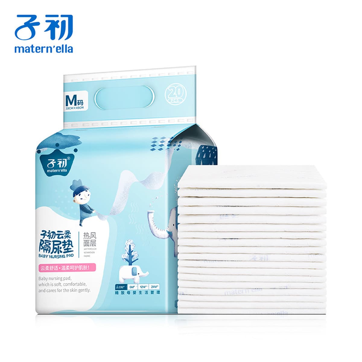 Детская подушка для мочи Одноразовый матрас водонепроницаемый