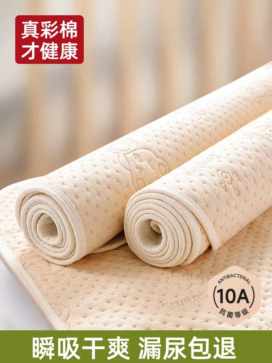 Подгузник-простыня из цветного хлопка для новорожденных, класс А (для матерей и младенцев), большой размер, полностью...