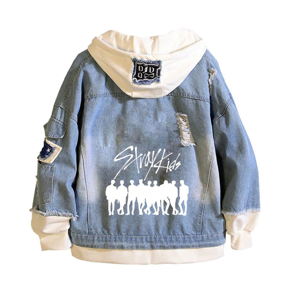 Трансграничные stray kids периметр свитер весна и осень с длинными рукавами мужской толстовка с капюшоном