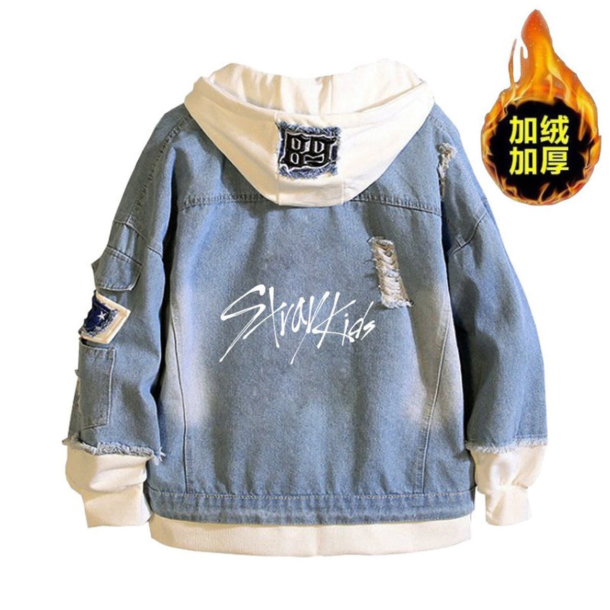Трансграничные stray kids периметр свитер весна и осень с длинными рукавами мужской толстовка с капюшоном