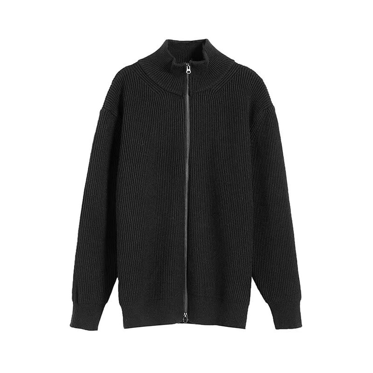 2024 осень и зима мужские кардиганы на молнии свитер свитер куртка повседневная повседневная повседневная качественная одежда