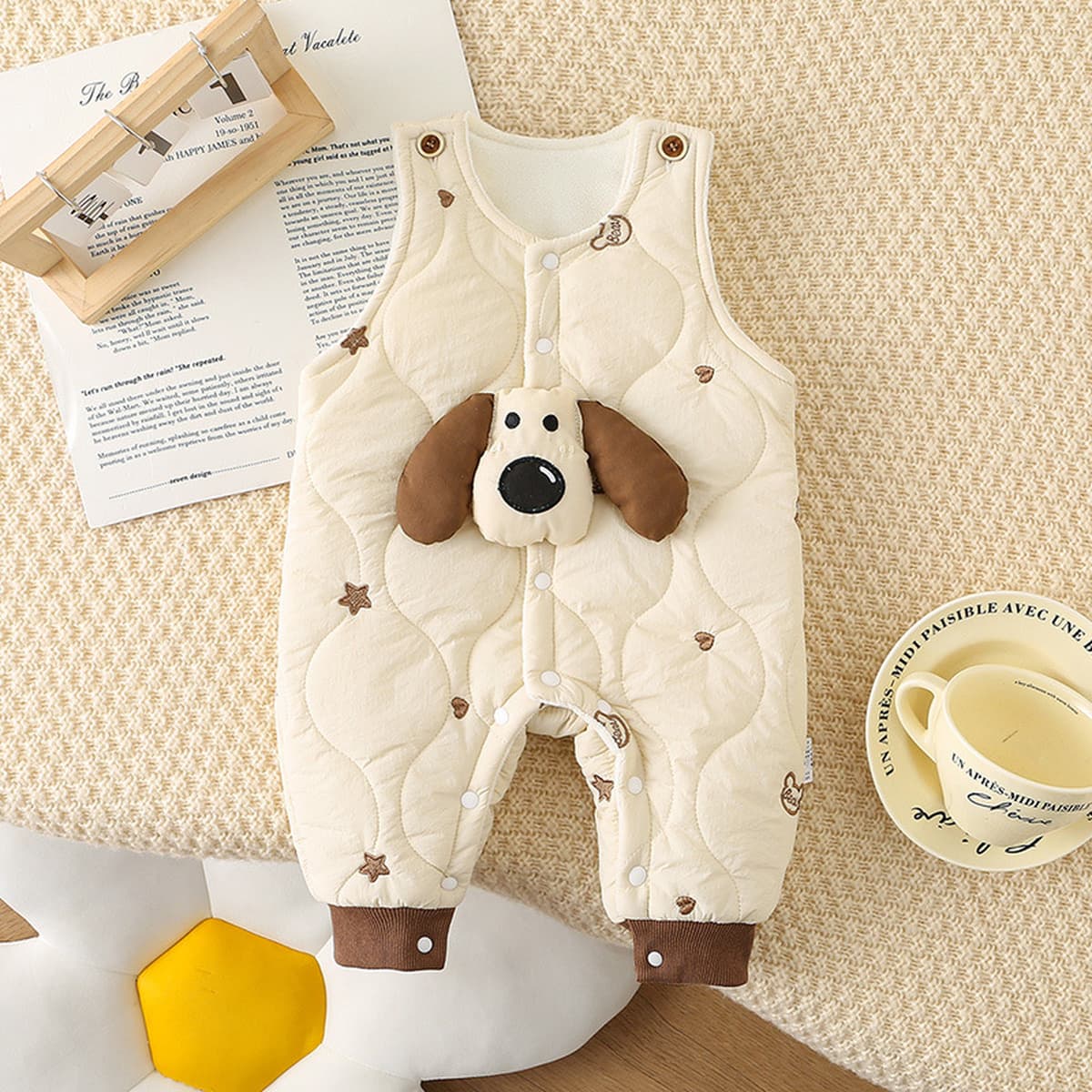 Детские осенние и зимние хлопчатобумажные брюки с флисом 2024 новый мужской детский жилет комбинезон открывается поздней...