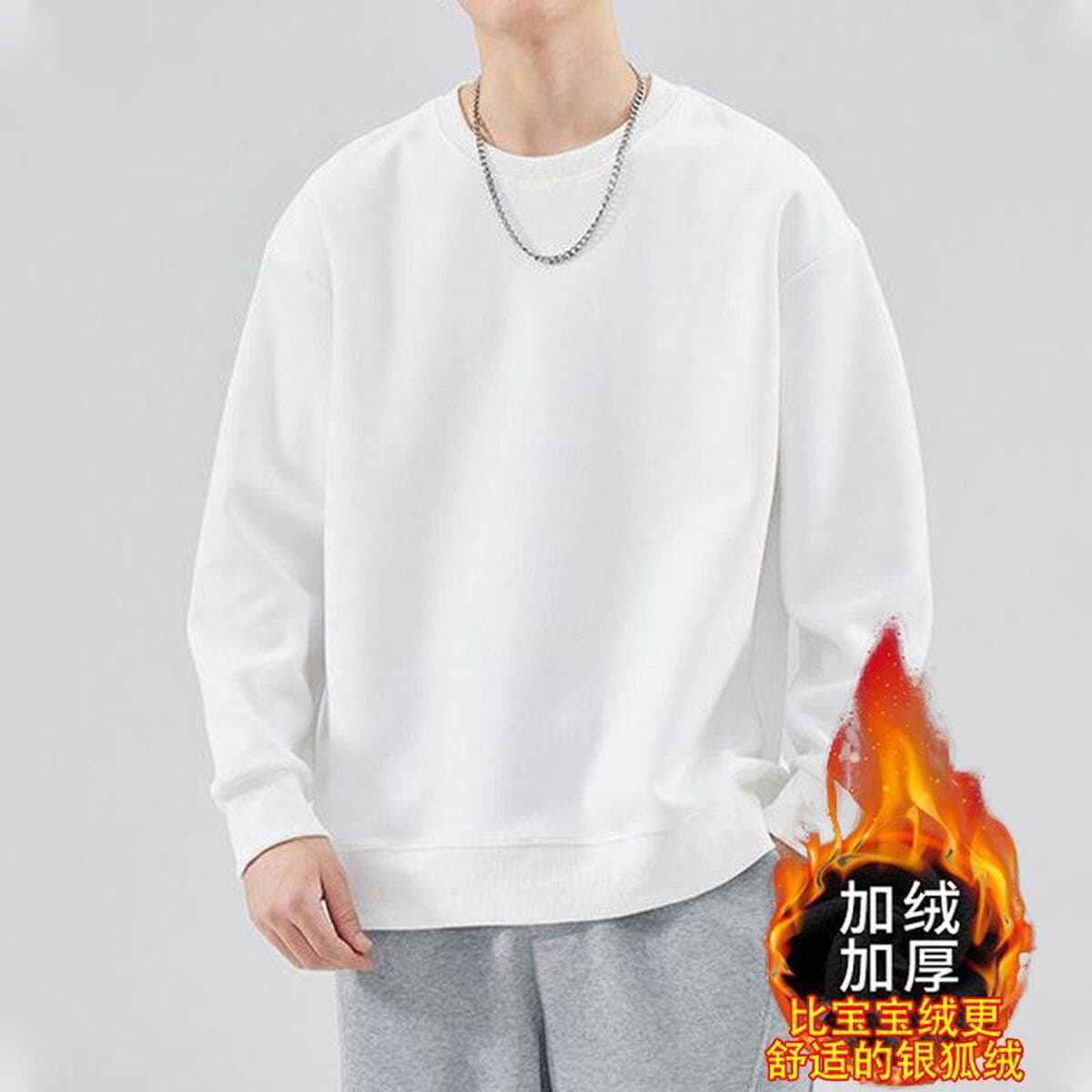 2024 осень и зима новые футболки с длинным рукавом с круглым вырезом