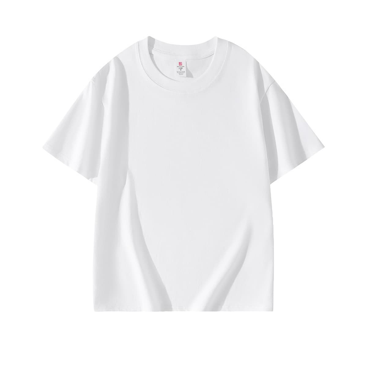 100% хлопчатобумажная футболка с короткими рукавами мужская белая тенденция с принтом с половинным рукавом футболка с летним...