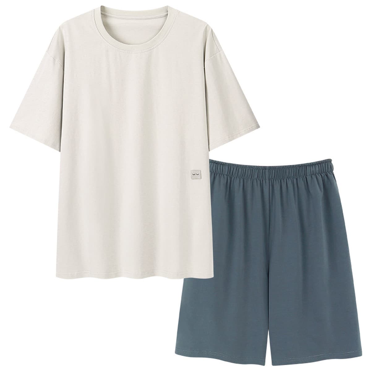 Пижама для мужчин летом тонкие модальные шорты с короткими рукавами