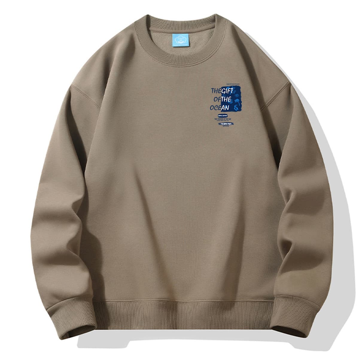 Осенние и зимние мужские толстовки с капюшоном, на флисовой подкладке, модные брендовые, молодежная повседневная одежда,...